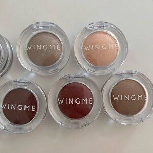 Cream Eyeshadow Set of 7 — Rose, Bronze & Taupe Shades